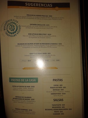 Menu photo 2 Buena Pinta Club Quilmes, C