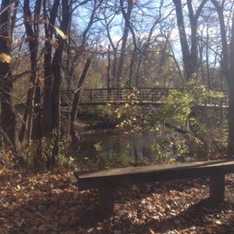 One of the bridges that span the Deep River One of the bridges that span the Deep River