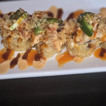Rock N Roll Sushi - Fried V.I.P. roll! - Sushi Bars Near Me - Hattiesburg, Mississippi Rock N Roll Sushi - Fried V.I.P. roll! - Sushi Bars Near Me - Hattiesburg, Mississippi