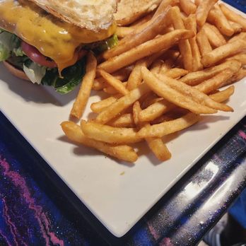 George Restaurant - Cheeseburger topped with egg. - Desserts Near Me - Hampton, Virginia George Restaurant - Cheeseburger topped with egg. - Desserts Near Me - Hampton, Virginia