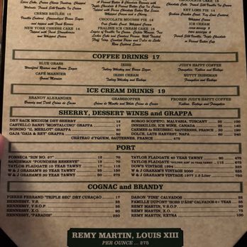 Bob's Steak & Chop House - Dessert menu August 2026 - Steakhouses Near Me - Dallas, Texas Bob's Steak & Chop House - Dessert menu August 2026 - Steakhouses Near Me - Dallas, Texas