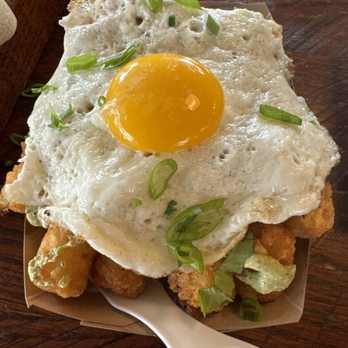 Velvet Taco - Crisp Tots & Local Egg - New American Near Me - Nashville, Tennessee