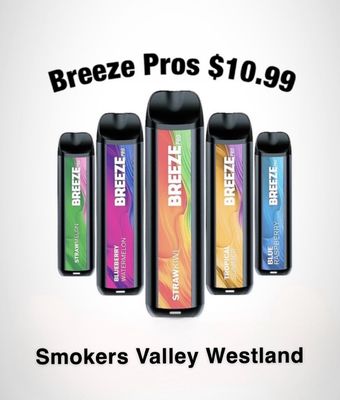 sea breeze vape BREEZE Canna | Blue Raspberry | Synergy PRO Disposable | 2g main image 1
