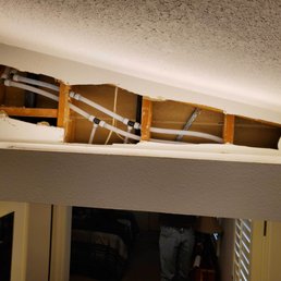 Copper from main and to terminations, pex in the attic, walls Copper from main and to terminations, pex in the attic, walls