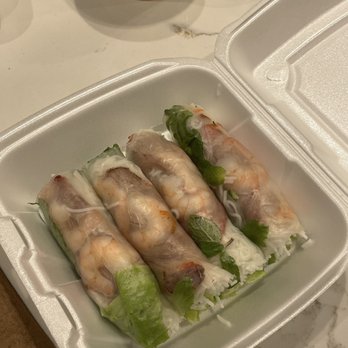 Pho Mi Viet Thai - Shrimp and bbq meat rice roll - Vietnamese Near Me - Vaughan, Ontario