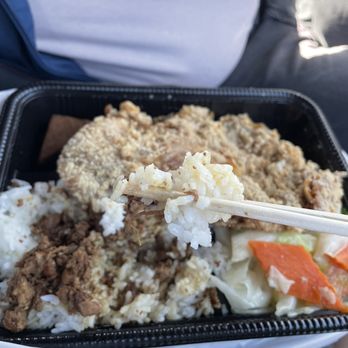 The Bento Box - pork over rice - Taiwanese Near Me - Milpitas, California The Bento Box - pork over rice - Taiwanese Near Me - Milpitas, California