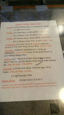Menu photo 3 Foster's Grille Chantilly, VA Menu photo 3 Foster's Grille Chantilly, VA