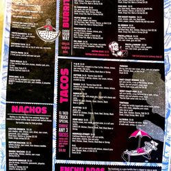 Funcho's Fajita Grill - Menu