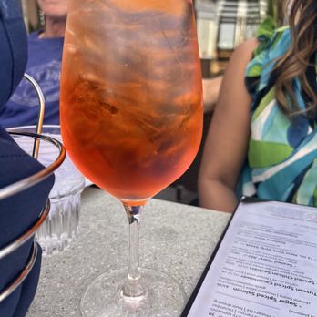 Pacifica Seafood Restaurant - Aperol Spritzer - Seafood Near Me - Palm Desert, California
