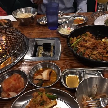 Jongro BBQ - Side dishes and spicy pork - Korean Near Me - New York, New York Jongro BBQ - Side dishes and spicy pork - Korean Near Me - New York, New York