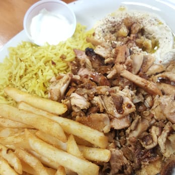 Green Corner Restaurant - Chicken Shawerma plate - Mediterranean Near Me - Mesa, Arizona Green Corner Restaurant - Chicken Shawerma plate - Mediterranean Near Me - Mesa, Arizona