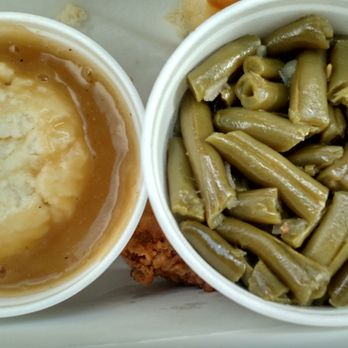 Lee's Famous Recipe Chicken - green beans and mashed potatoes - Chicken Wings Near Me - Marion, Ohio Lee's Famous Recipe Chicken - green beans and mashed potatoes - Chicken Wings Near Me - Marion, Ohio