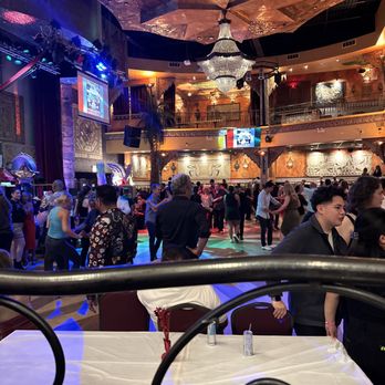 Alhambra Palace - a large group of people in a restaurant - Middle Eastern Near Me - Chicago, Illinois