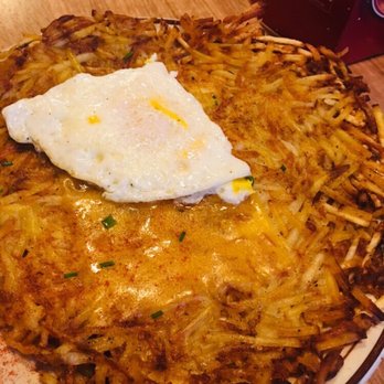 Pine State Biscuits - Reno - The hash up minus mushroom and onions, with an added egg. - Breakfast & Brunch Near Me - Reno, Nevada Pine State Biscuits - Reno - The hash up minus mushroom and onions, with an added egg. - Breakfast & Brunch Near Me - Reno, Nevada