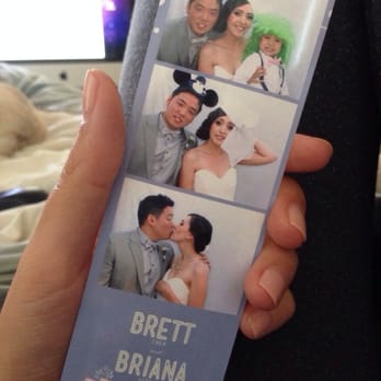 Snappea Photobooths - My wedding! Look how cute our custom logo is! I love it! - Photo Booth Rentals Near Me