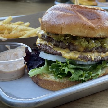 Royce - Royce Burger with IMPOSSIBLE Meat - Wow that was amazingly good!!! - Bars Near Me - Reno, Nevada Royce - Royce Burger with IMPOSSIBLE Meat - Wow that was amazingly good!!! - Bars Near Me - Reno, Nevada