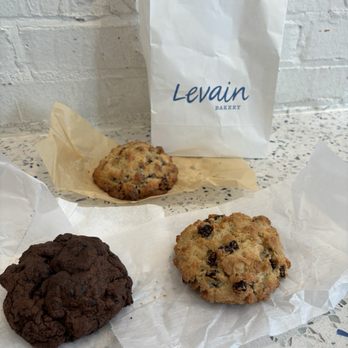 Levain Bakery - NoHo, NYC - The trio!! - Bakeries Near Me - New York, New York Levain Bakery - NoHo, NYC - The trio!! - Bakeries Near Me - New York, New York