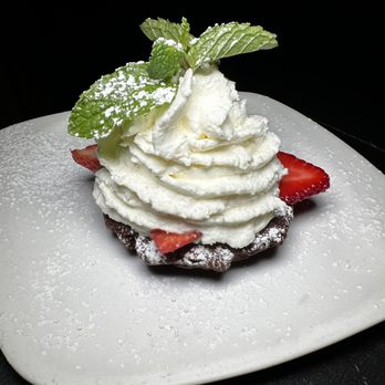 Cravings Tapas Bistro - Warm flour less chocolate cake - Tapas/Small Plates Near Me - Ridgewood, New Jersey