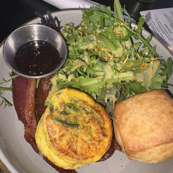 Folk - Biscuit Brekky with Bacon! - Cafes Near Me - Detroit, Michigan