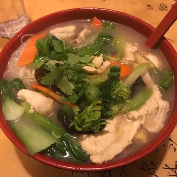 Spice C - Chicken vegetable soup with the rice noodles - Chinese Near Me - Philadelphia, Pennsylvania Spice C - Chicken vegetable soup with the rice noodles - Chinese Near Me - Philadelphia, Pennsylvania