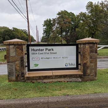 Hunter Park - Entrance to Hunter Park, Tulsa - Parks Near Me - Tulsa, Oklahoma Hunter Park - Entrance to Hunter Park, Tulsa - Parks Near Me - Tulsa, Oklahoma