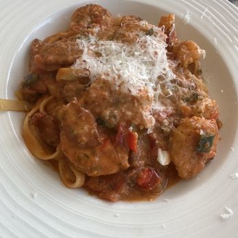 Marker 32 - Shrimp & Andouille Fettuccine - Seafood Near Me - Jacksonville, Florida Marker 32 - Shrimp & Andouille Fettuccine - Seafood Near Me - Jacksonville, Florida