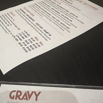 Gravy - Menu - Italian Near Me - Raleigh, North Carolina
