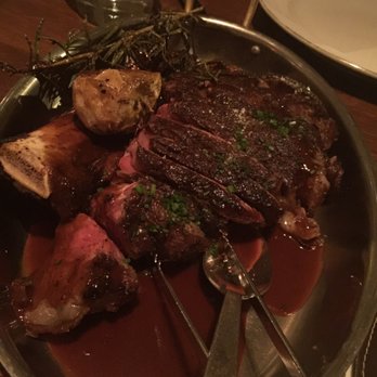 Blue Duck Tavern - Steak for two! Loved the garlic - New American Near Me - Washington, DC, District of Columbia