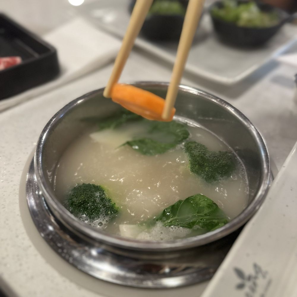 Spring Shabu Shabu - Pork bone broth - Hot Pot Near Me - Westbury, New York Spring Shabu Shabu - Pork bone broth - Hot Pot Near Me - Westbury, New York