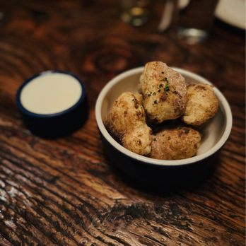Rich Table - Dried Porcini Doughnuts, Raclette Dinner Bites - New American Near Me - San Francisco, California Rich Table - Dried Porcini Doughnuts, Raclette Dinner Bites - New American Near Me - San Francisco, California