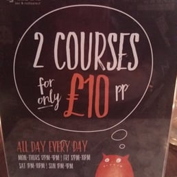 2 courses for £ 10