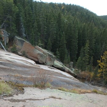 Anne-Marie Falls Hiking Trail - Top of the falls - Hiking Near Me - Divide, Colorado Anne-Marie Falls Hiking Trail - Top of the falls - Hiking Near Me - Divide, Colorado