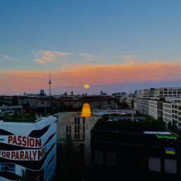 Night time view