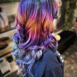 Sara Sosnowski - #vividcolor #RainbowColor #SaraSosnowski  hair skin and nails of Bartlesville ok