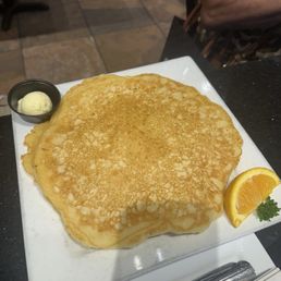 The biggest 1 Pancake Cafe Combo I have seen in my life! And very tasty!