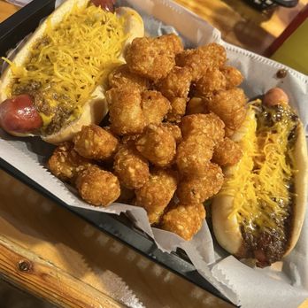 City Dogs - Louisville Stag Dog,  Coney Island Sabrett Dog, Tater Tots - Hot Dogs Near Me - Richmond, Virginia