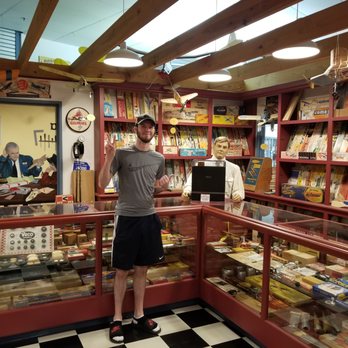 National Model Aviation Museum - My son (not in the Hobby) humoring me at the museum old hobby store - Museums Near Me - Muncie, Indiana