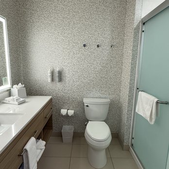 Home2 Suites by Hilton at the Dunes on Monterey Bay - Bathroom - Hotels Near Me - Marina, California Home2 Suites by Hilton at the Dunes on Monterey Bay - Bathroom - Hotels Near Me - Marina, California