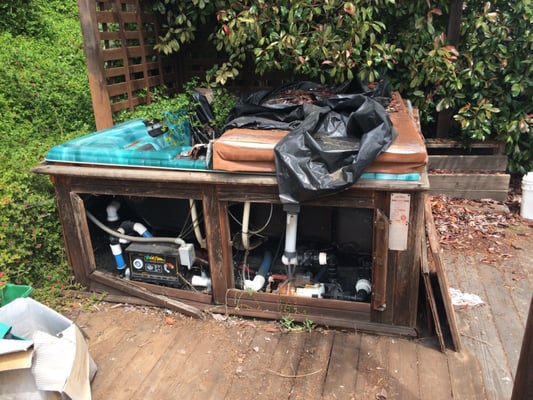 Hot Tub Removal - Appliance Removal Hot Tub Removal - Appliance Removal