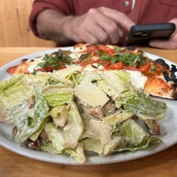 Pizza Campania - Wood Fired - 1/2 Ceasar salad and margarita pizza(lunch special)