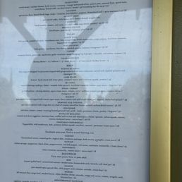 Autumn day menu, the restaurant at Ponte Autumn day menu, the restaurant at Ponte