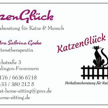 KatzenGlück - Tierpsychologische Verhaltensberatung Balingen - Pet Services Near Me - Balingen, BW KatzenGlück - Tierpsychologische Verhaltensberatung Balingen - Pet Services Near Me - Balingen, BW