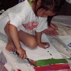 Iliff Preschool, Kindergarten, and School-Age Summer Camp - Another artist is born.