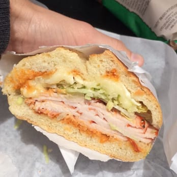 Bite - Brie sandwich with peppered turkey and a chipotle aioli sauce - Delis Near Me - San Francisco, California