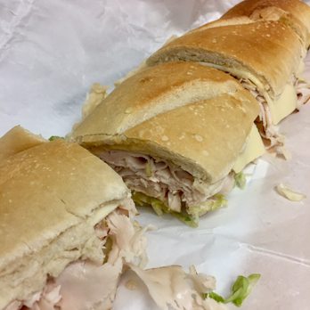 Pino's Deli & Subs - Large turkey w Swiss, spicy mustard, lettuce & banana peppers. Oh yeah! - Delis Near Me - Rochester, New York Pino's Deli & Subs - Large turkey w Swiss, spicy mustard, lettuce & banana peppers. Oh yeah! - Delis Near Me - Rochester, New York