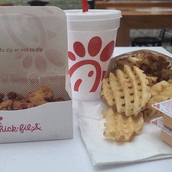 Chick-fil-A - Chick-fil-A Nuggets and Chick-fil-A Waffle Potato Fries - Fast Food Near Me - Plantation, Florida Chick-fil-A - Chick-fil-A Nuggets and Chick-fil-A Waffle Potato Fries - Fast Food Near Me - Plantation, Florida