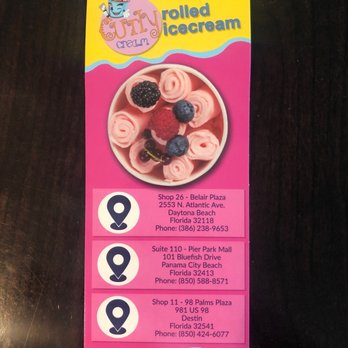 Curly Cream Rolled Ice Cream - Locations - Ice Cream & Frozen Yogurt Near Me - Destin, Florida Curly Cream Rolled Ice Cream - Locations - Ice Cream & Frozen Yogurt Near Me - Destin, Florida