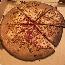 Papa Johns Pizza - Gluten free hockey puck