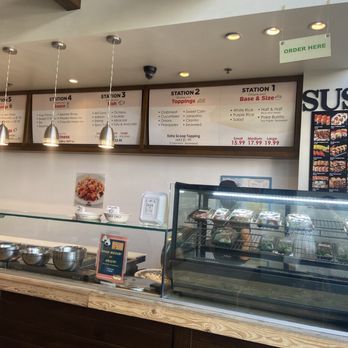 Poke Salad Bar - Inside - Poke Near Me - Pasadena, California