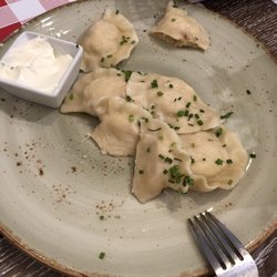 Schabowy - Vegan pierogi